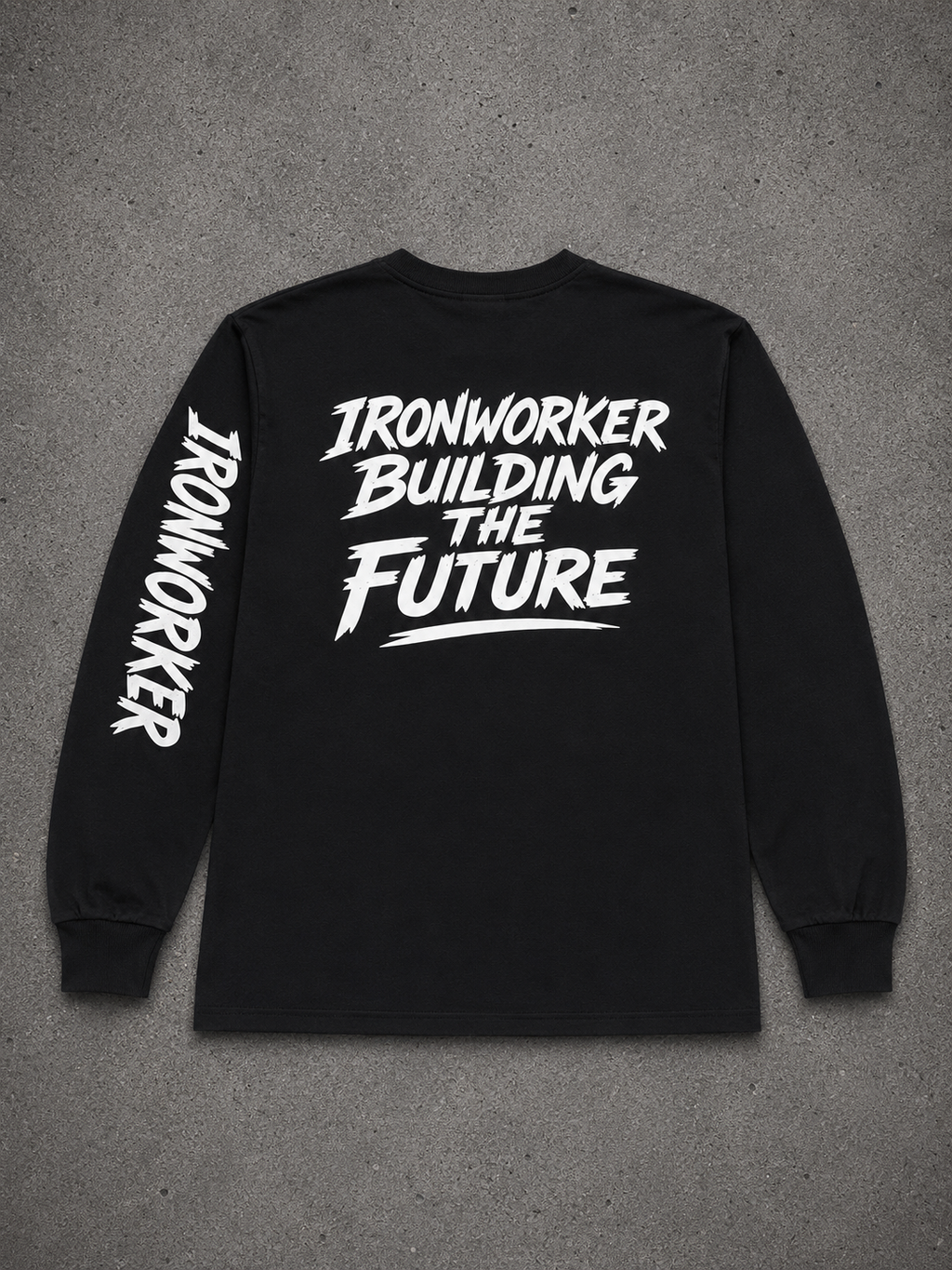 IRONWORKER “Building The Future” Black Long Sleeve