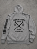 IRONWORKER GANG “Built Different” Heavyweight Hoodie